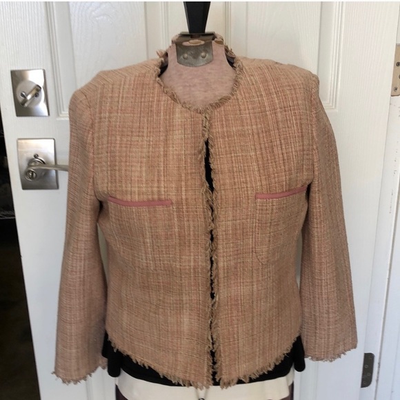BCBG silk tweed jacket - Picture 3 of 6